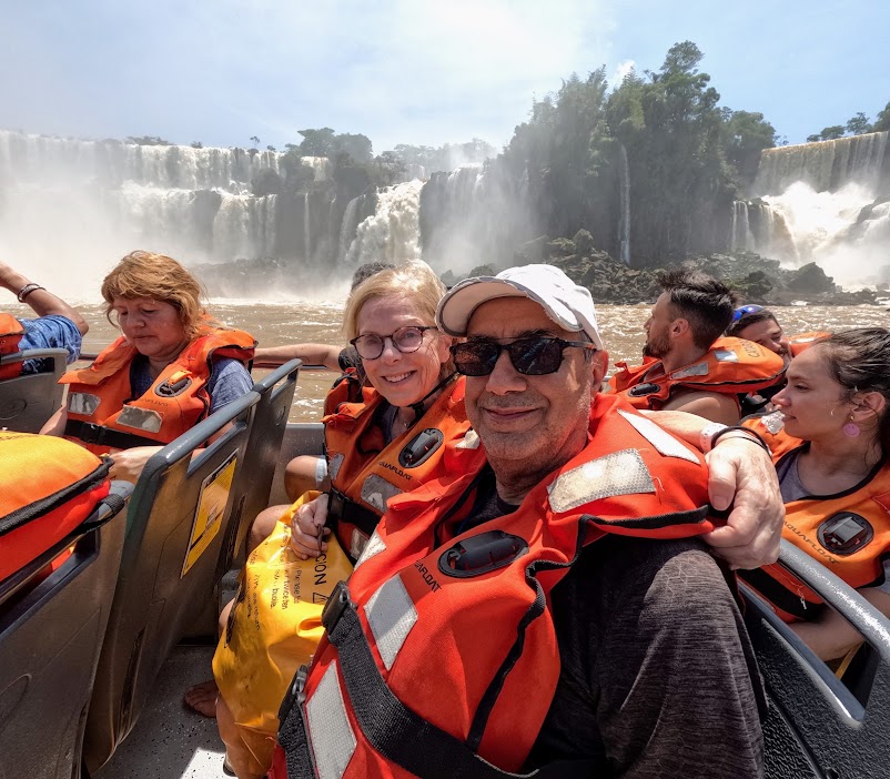 A group of people on a boat Description automatically generated